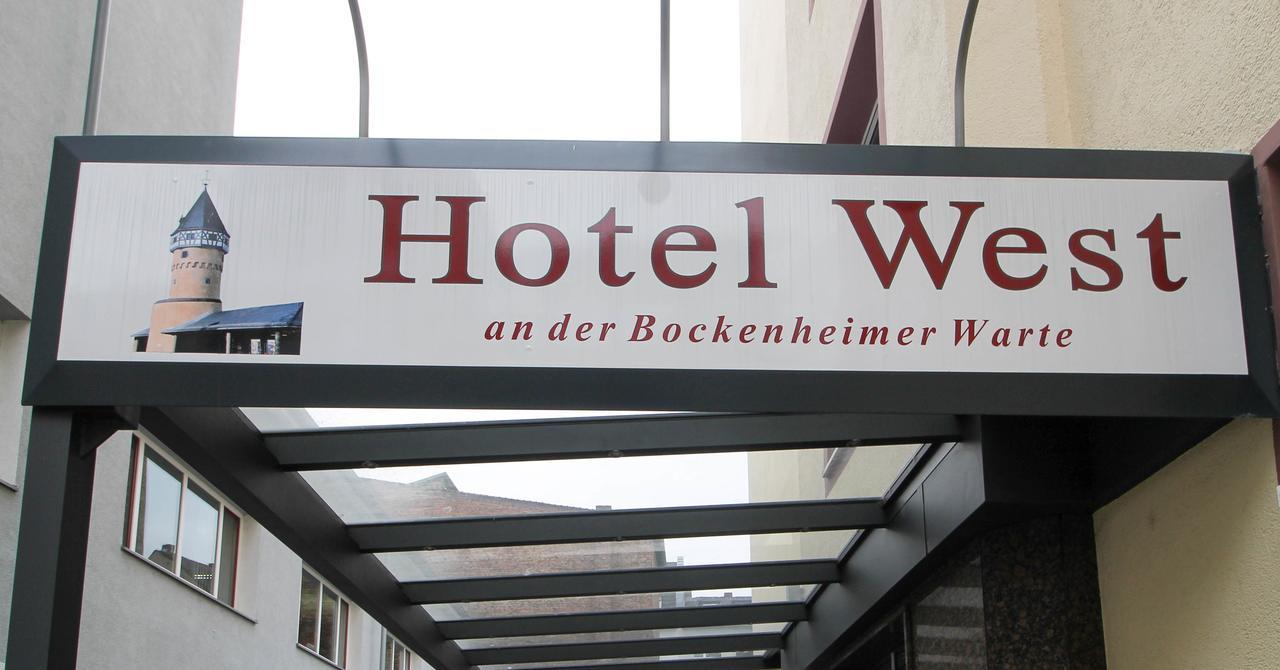 פרנקפורט Hotel West An Der Bockenheimer Warte מראה חיצוני תמונה